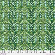 Rising Jungle-Tropical Flora Green PWCE015.XGREEN