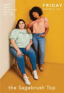 Sagebrush Top Pattern FRST027