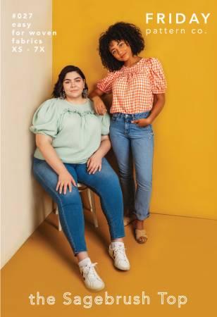 Sagebrush Top Pattern FRST027