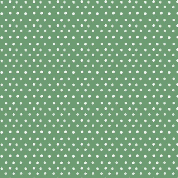 Santa Paws Dots Green Y4436-21