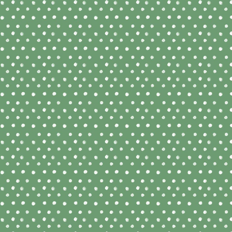 Santa Paws Dots Green Y4436-21