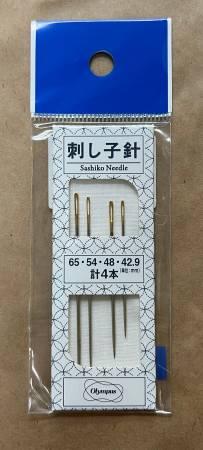 Sashiko Needles Assorted Sizes 4pk SN-0004