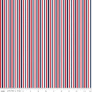 Seasonal Basics-1/8" Stripe C495- Patriotic