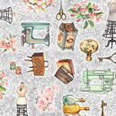 Sew Shabby Chic-Sewing Antiquities Gray 2600-31572-K