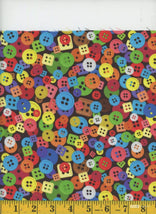 Sewing Mini Buttons-Multi 119642