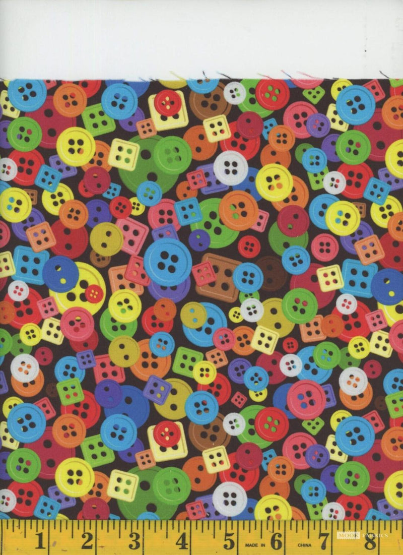 Sewing Mini Buttons-Multi 119642