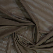 Sheer Stretch Mesh Chocolate