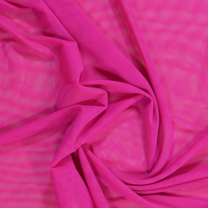 Sheer Stretch Mesh Fuchsia 23