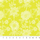 Silhouette-Stitched Dahlia Sun CLAMT104-52V