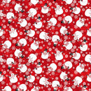 Snow Crew Tossed Snowman Q-1290-88 Red