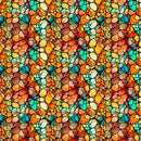 Solstice-Kaleidoscope Orange 2600-31233-O