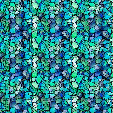 Solstice-Kaleidoscope Teal 2600-31233-Q
