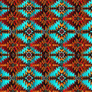 Painted Cactus - Southwest Blanket-Turquoise WEST-CD3857-TURQUOISE