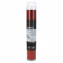 Sparkle Vinyl 8in x 20in Red OESDSP013