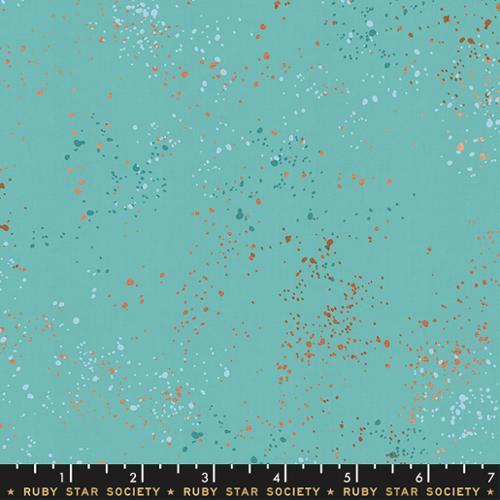 Speckled - Metallic Turquoise RS5027-72M