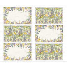 Spring Garden-Digital 36" Placemat Panel-White Y4360-1