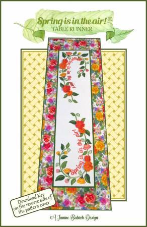 Spring Is In The Air Table Runner JBDSAIR
