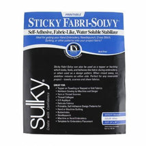 Sticky Fabri Solvy 20in x 1yd 457-01