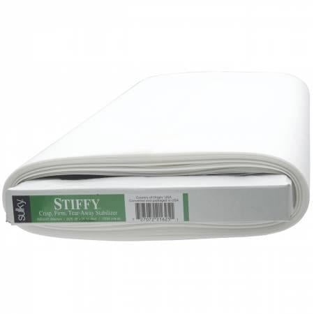 Stiffy Firm Tear-Away Stabilizer White 20in 216-25