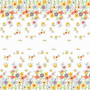 Sweet Bees-Double Border White SB20361-100