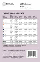 Birch Point Quilt Pattern TBS-010