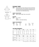 Frankie Shirt Pattern TSWPP060