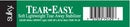Tear Easy Tear-Away Stabilizer White 20in 751-25