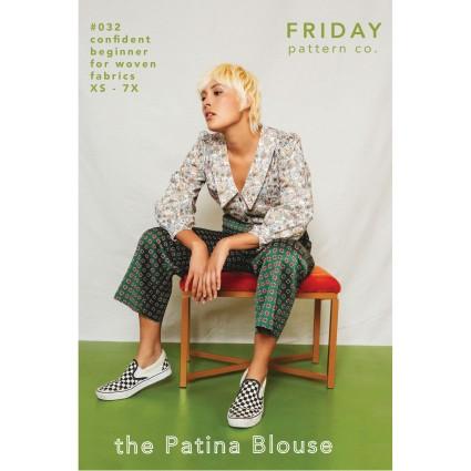 The Patina Blouse Pattern FRIPB032