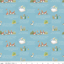 The Tale Of Peter Rabbit-TextBlue C14701-BLUE