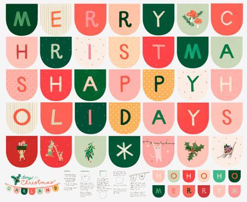 Tiny Christmas-36" Panel Snow 37138-11