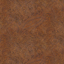 Home on the Range - Tooled Leather Paisley-Leather WEST-CD3864-LEATHER