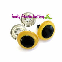 Toy Eyes Crystal - 21mm Yellow FF21YELLOW