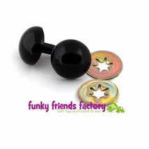 Toy Eyes Solid - 18mm Black FF18BLACK