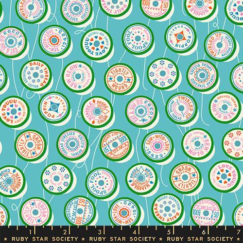 Trinketry - Spools Turquoise RS0111-18