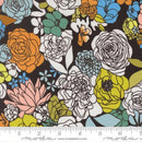True To Hue - Hidden Facet Florals Black As Night 11560-12