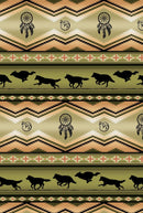 Tucson Olive Wolf Stripe 556 Olive