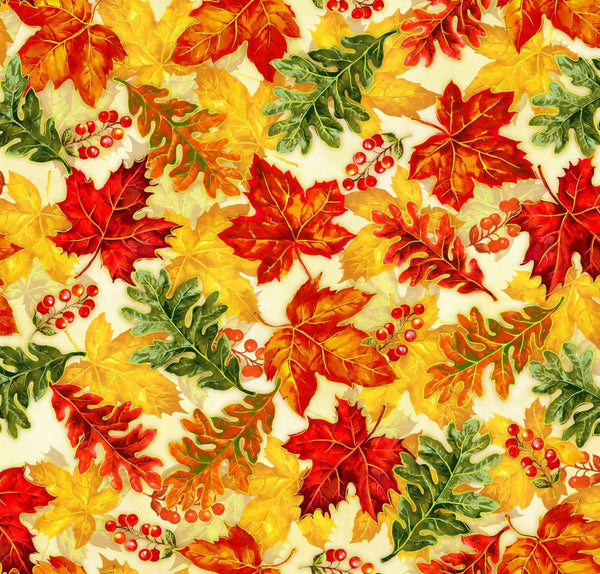 Turning Colors-Large Fallen Leaves Multi OA598691-MULTI