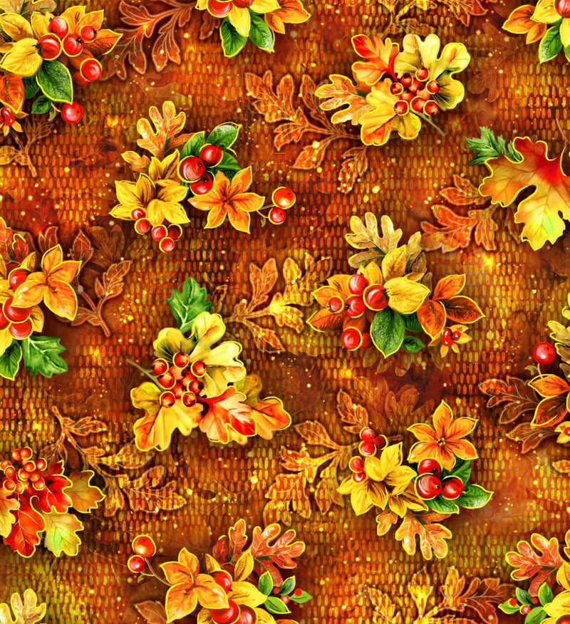 Turning Colors-Leaves On Texture Multi OA598751-MULTI