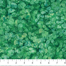 Veranda-Packed Leaves Dark Green DP28401-76
