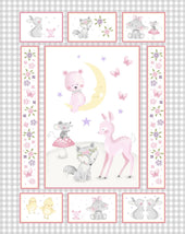 Wee Ones-36" Baby Animal Panel OA-573551