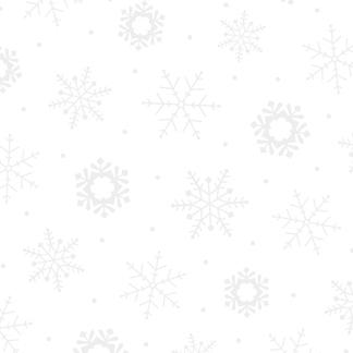 Quilting Illusions-Snowflake White/White 1649-24600-Z