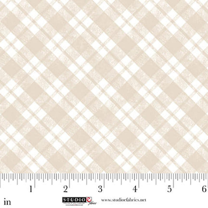 Sleepy Teddy-Oatmeal/White 8524-30