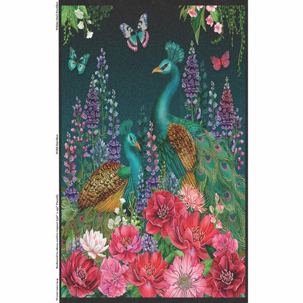 Wild Garden-36" Panel Multi W100-001-914