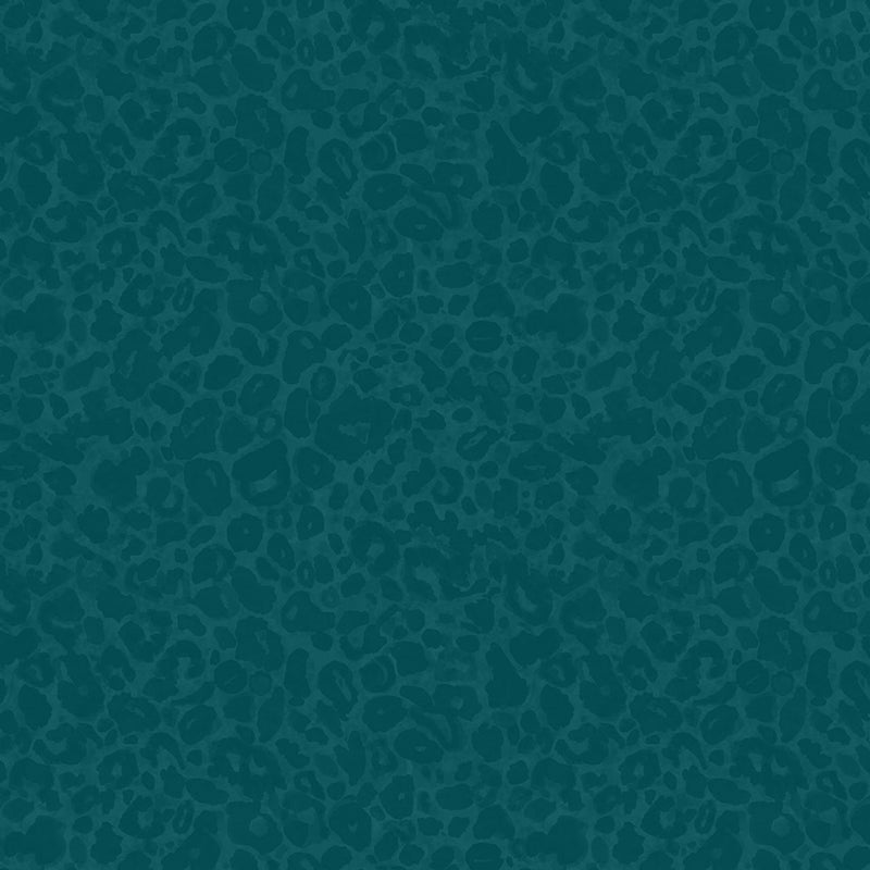 Wild Garden-Animal Print Teal W100-010-999