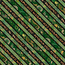 Wild Garden-Diagonal Stripe Green W100-009-670