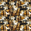 Wild Kingdom-Gallant Gallopers Multi 55026D-1