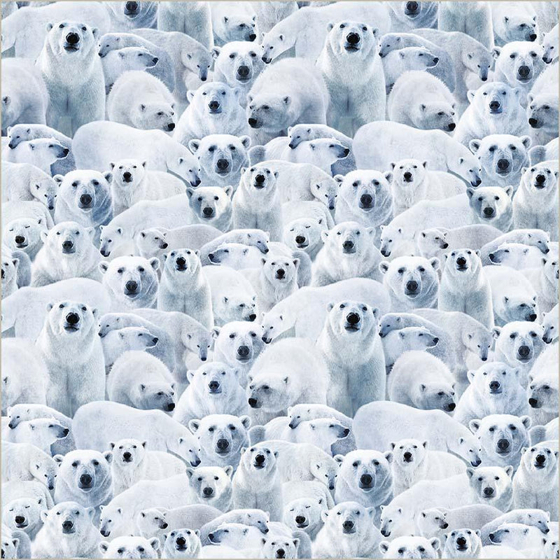 Wild Kingdom-Polar White Arctic 55033D-1