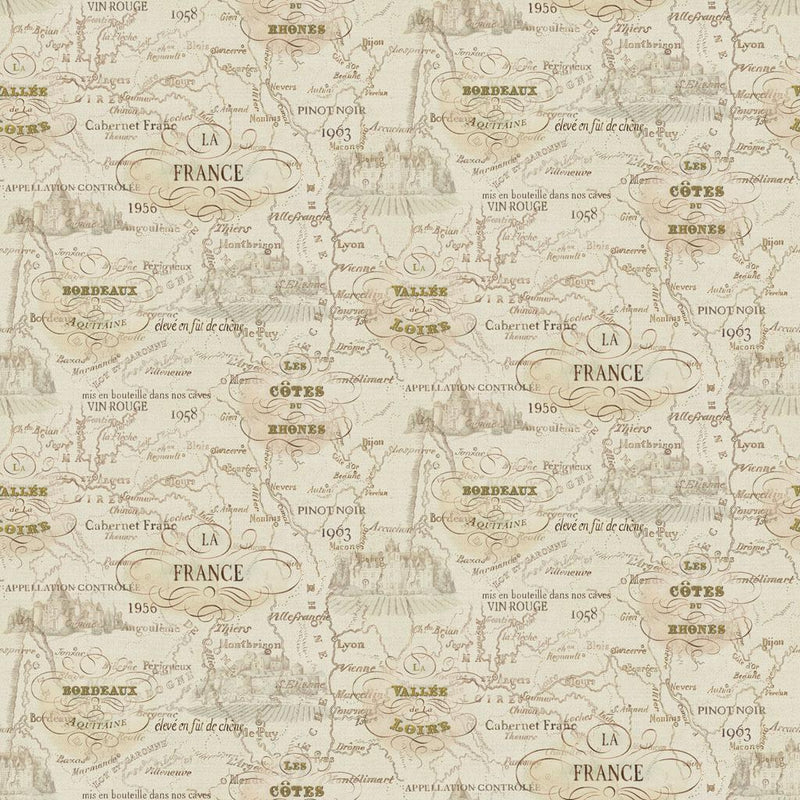 Wine Tasting-Map Butter Y4576-59