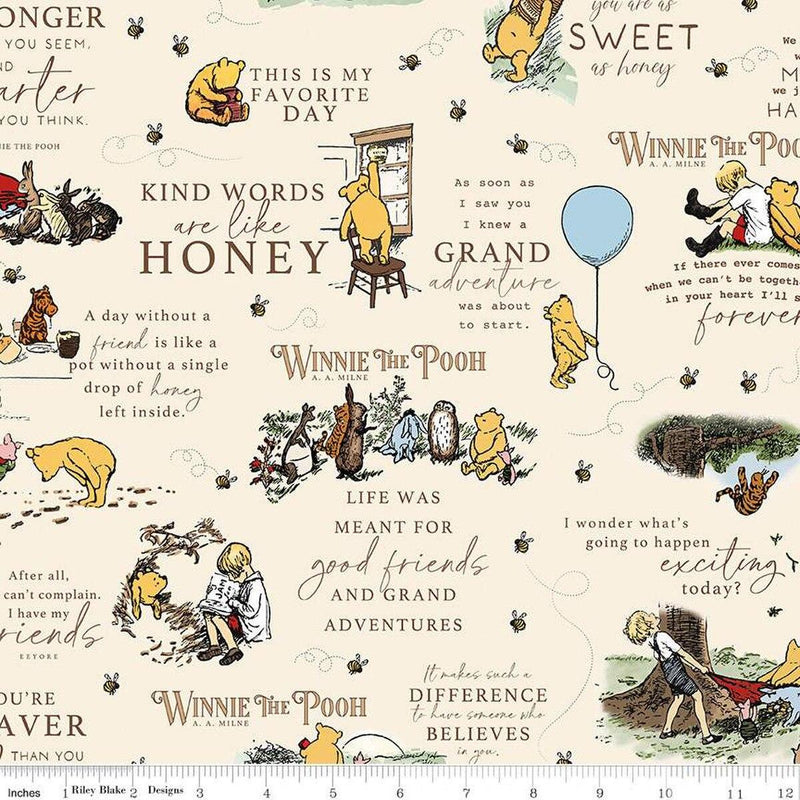 Winnie the Pooh-Main Cream C17000-CREAM
