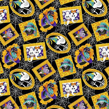 Witch's Night Out - Black Multi Q-748G-94